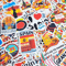50 PCS Spanish Culture Sticker Pack Spanish Traditional Stickers Spain Travel Stickers Spanish Food 2