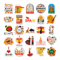 50 PCS Spanish Culture Sticker Pack Spanish Traditional Stickers Spain Travel Stickers Spanish Food 3