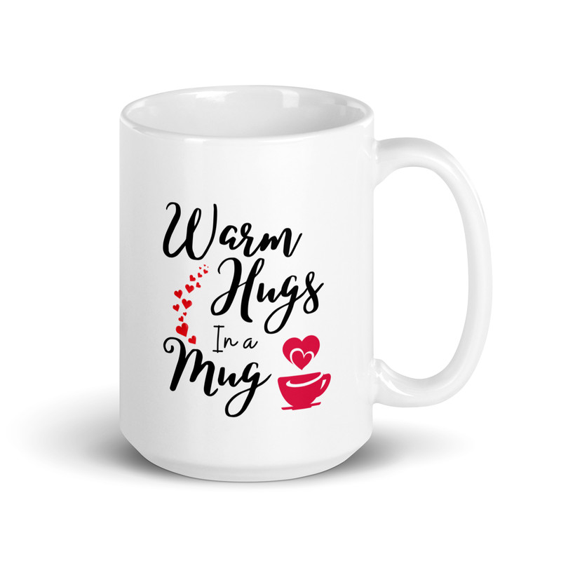 Warm Hugs In A Mug Christmas Mug Christmas Mug Gift Christmas Coffee Mug Teacher Christmas Mug Cute 1