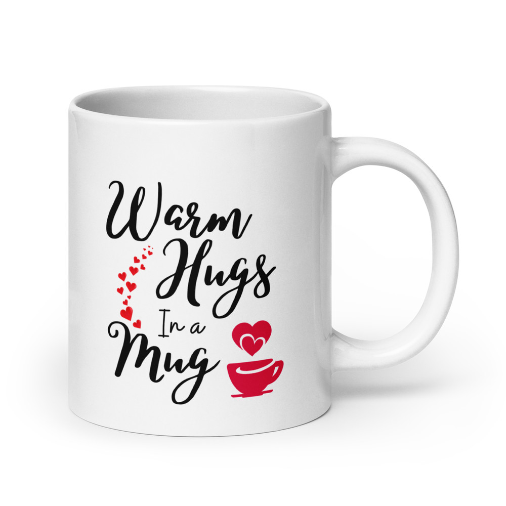Warm Hugs In A Mug Christmas Mug Christmas Mug Gift Christmas Coffee Mug Teacher Christmas Mug Cute 2