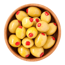 Red peeper  Olives