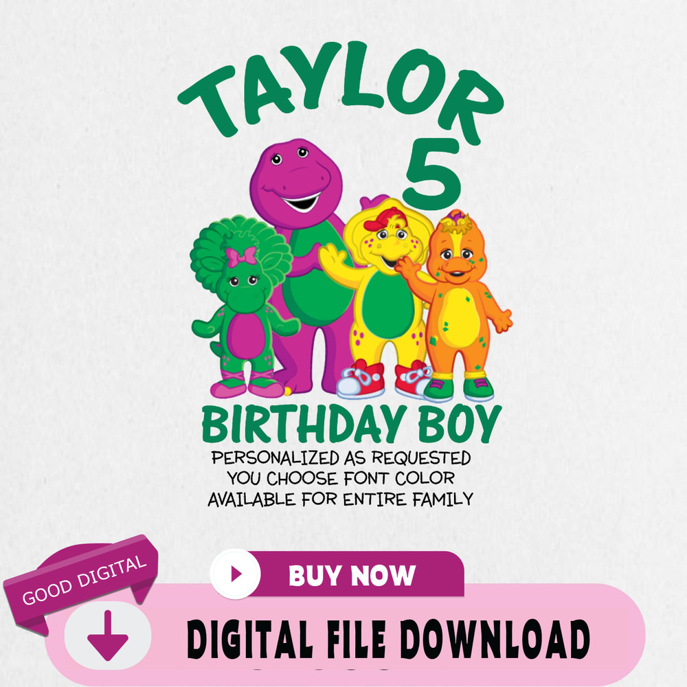 Barney Birthday Png Barney Birthday Party Supplies Barney Family Png Barney Birthday Party Png.jpg