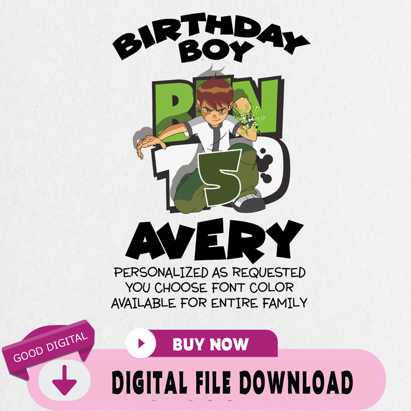 Ben 10 Bday Ben 10 Birthday Supplies Ben 10 Birthday Png For Boys Girls Ben 10 Bday Party Png.jpg