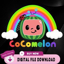 cocomelon svg, rainbow svg, cricut cut files, silhouette, layered files, rainbow png, rainbow c,birthday, happy birthday