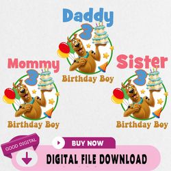 custom scooby doo birthday png, scooby doo family pngs, birthday png name and age, scooby doo b,birthday, happy birthday