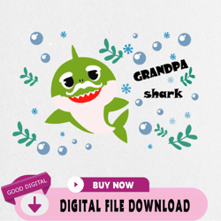 grandpa shark svg, shark svg, shark grandpa boy svg, shark do do do, grandpa shirt design, silh,birthday, happy birthday