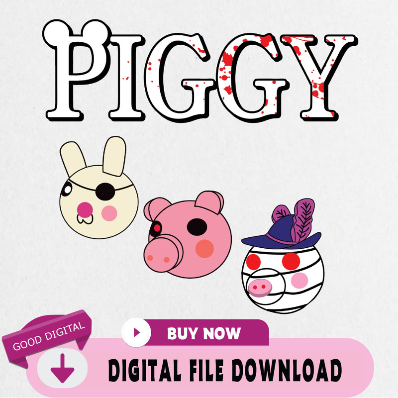 Piggy Roblox Svg, Roblox Game Svg, Roblox Characters Svg ,Piggy Bosses Svg, Piggy Roblox Svg, Piggy Download Files.jpg
