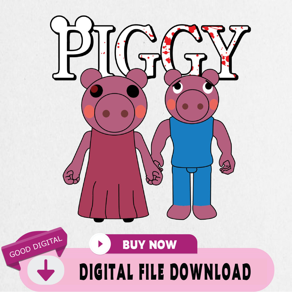 Piggy Roblox Svg, Roblox Game Svg, Roblox Characters Svg Ai Instant Download.jpg
