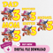 Super Wing Birthday Png, Custom Family Matching Png, Kids Party Png, Personalized Name and Age Png.jpg