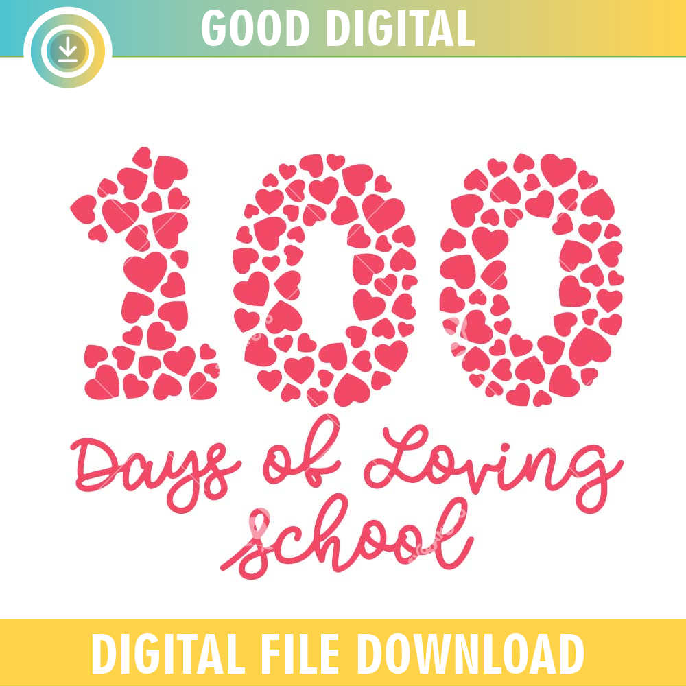 100 Days Of School Heart SVG PNG.jpg