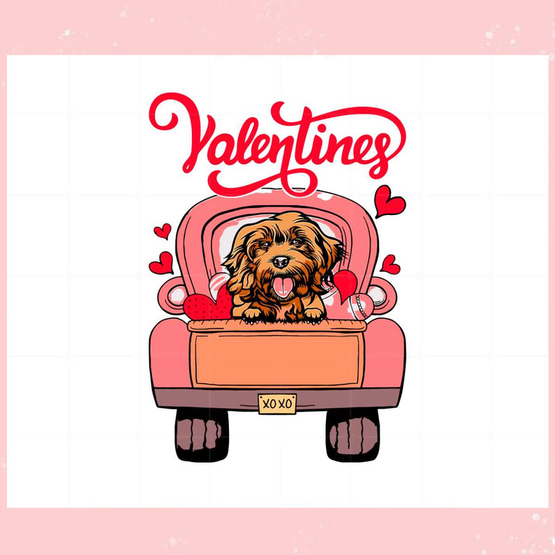 Red Truck Happy Valentines Day Svg Graphic Designs Files.jpg