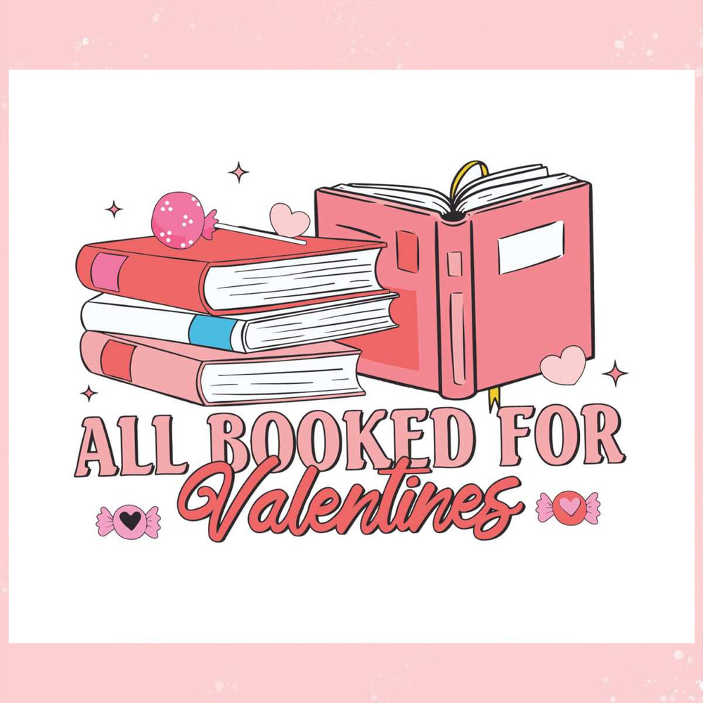 Retro All Booked For Valentine SVG.jpg
