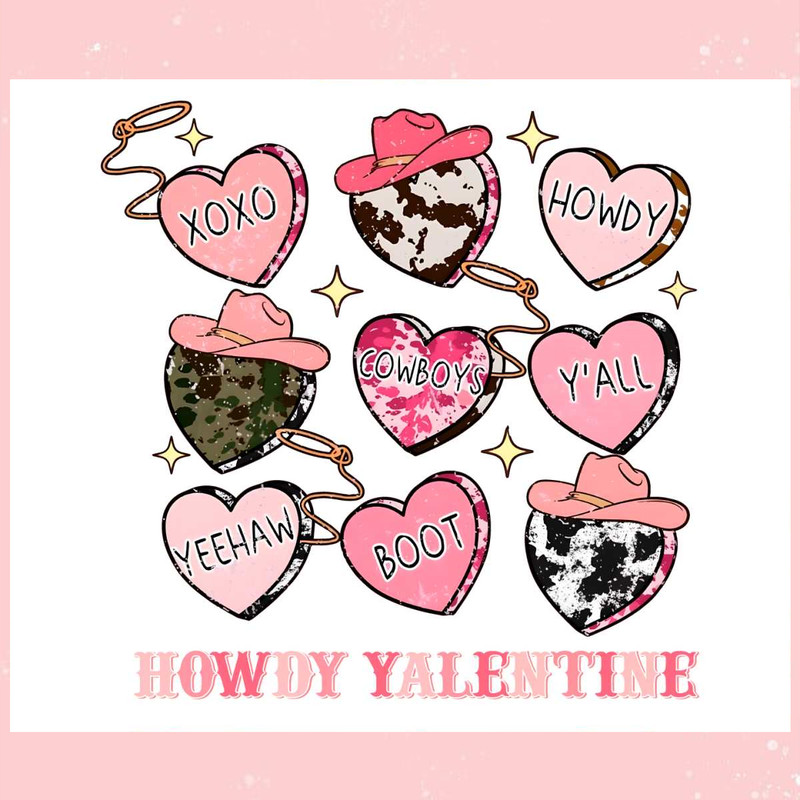 Retro Western Howdy Valentine PNG.jpg