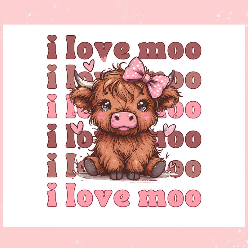 Valentine Highland Cow Western I Love You PNG.jpg