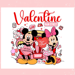 valentine main street mouse couple png,valentine svg,valentine day ,valentine,happy valentine, cupid svg