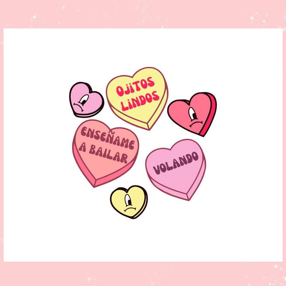 Bad Bunny Valentines San Valentin Benito Svg Cutting Files.jpg