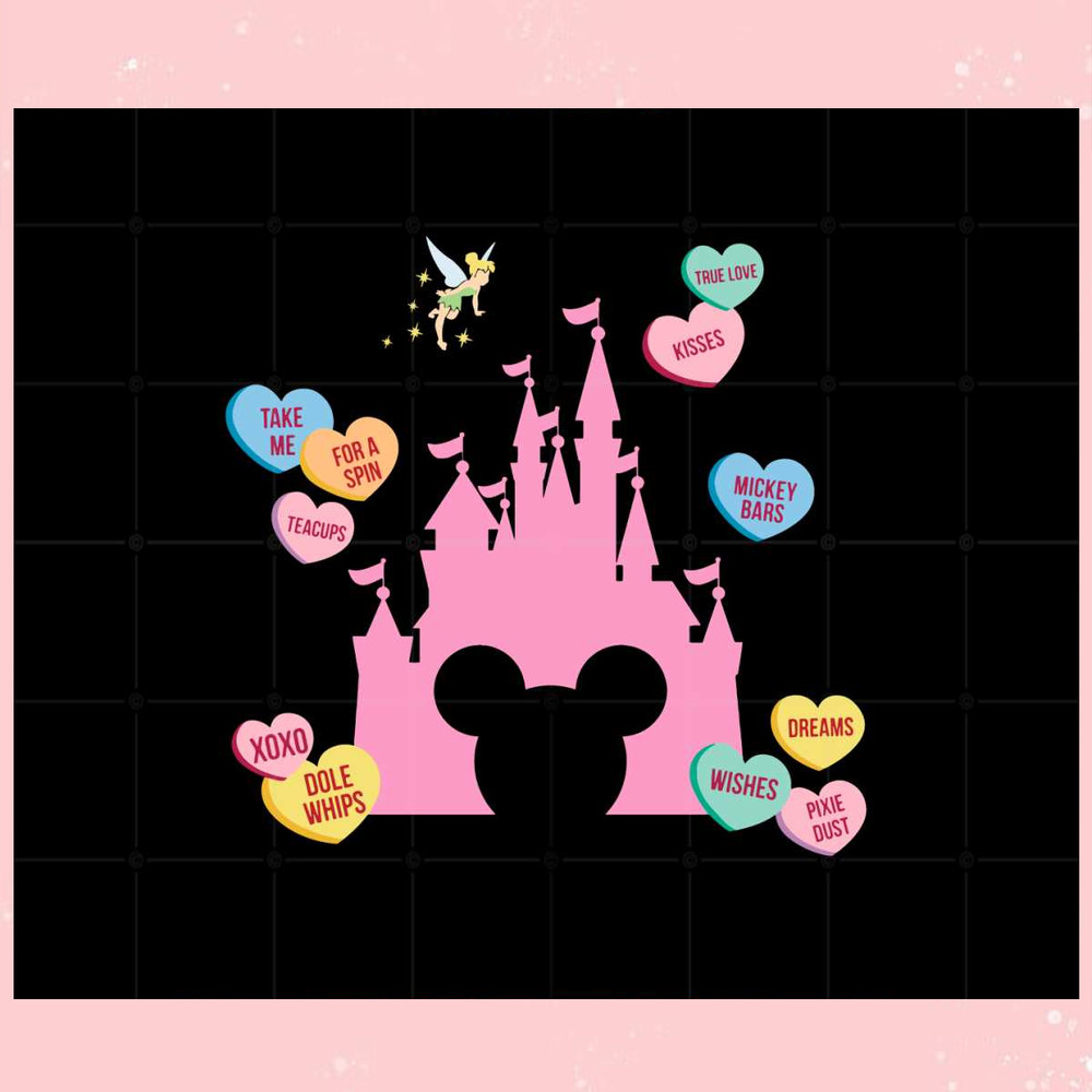 Disney Heart Conversation Valentines Day Mickey Svg Files.jpg