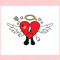 Xoxo Bad Bunny Heart Bad Bunny Valentines Svg Cutting Files.jpg