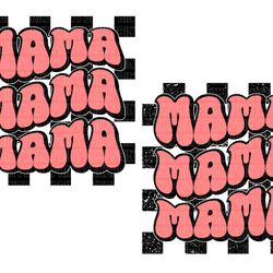 checkered mama png, mama shirt designs, mama png, mama sublimation, checkered shirt sublimation designs, retro mama png,