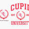Cupid University SVG, Valentine Svg, Funny Valentine's Day, Valentine's Day Svg, Cupid Vibes Svg, Cute Valentine, Valentines Cupid SVG File.jpg
