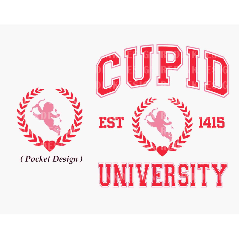 Cupid University SVG, Valentine Svg, Funny Valentine's Day, Valentine's Day Svg, Cupid Vibes Svg, Cute Valentine, Valentines Cupid SVG File.jpg
