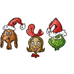 grinch max cindy lou who png sequin,  lou who png, cindy lou who pink png, cindy lou who and max png,max and cindy lou w
