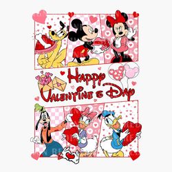 happy valentines day svg, valentine mouse and friends svg, love svg, hearts svg, honey moon holiday svg, valentine coupl