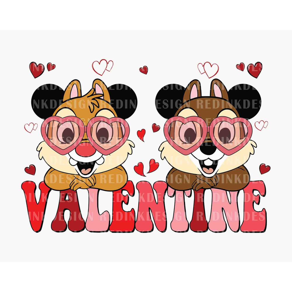 Happy Valentine's Day SVG, Valentine's Day Svg, Xoxo Valentines Svg, Magical Couple Valentines Svg, Valentines Chipmunk Svg, Couple SVG File.jpg