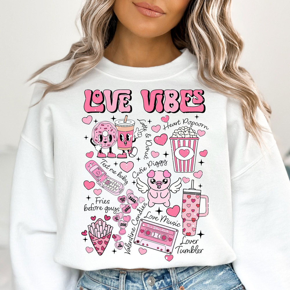 Love Vibes Png, Valentines Sublimation Design, Valentines day Png, Love Png, XoXo Png, Heart Png, Retro Valentine Png, Digital Download.jpg