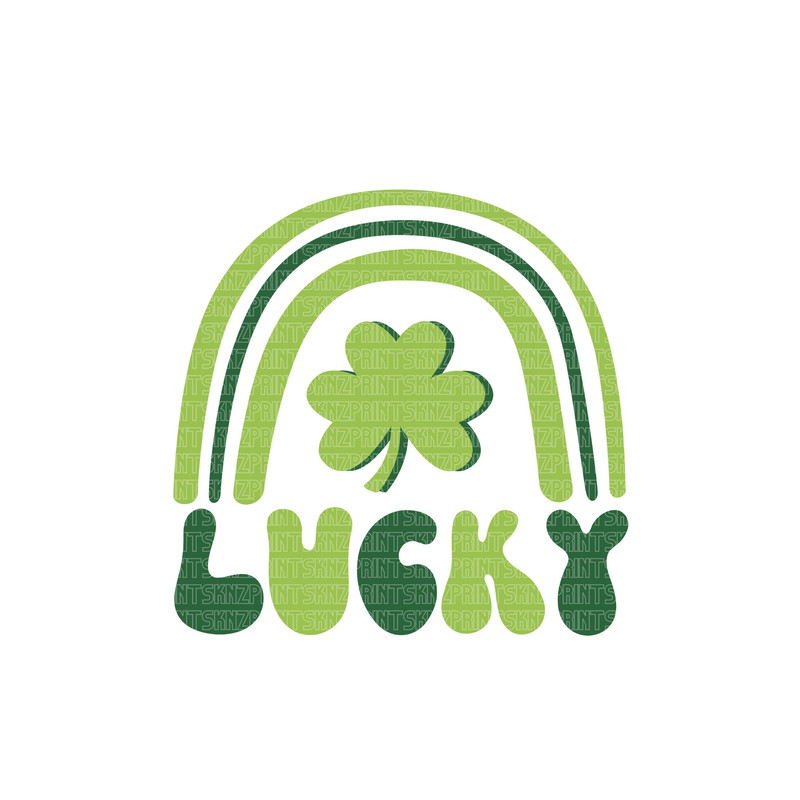lucky rainbow svg cut file, happy go lucky teacher retro st patrick's day shamrock digital png, retro happy go lucky png, pushing my lucky.jpg