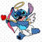 Stitch Cupid svg, Cupid Svg, Stitch Valentines Svg, Valentines day svg, Stitch Love Svg, heart svg, heart banner svg.jpg