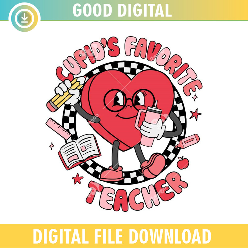 Cupid's Favorite Teacher SVG PNG.jpg