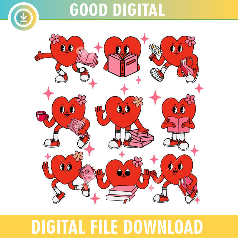 Heart Reading A Book Valentines Day SVG.jpg