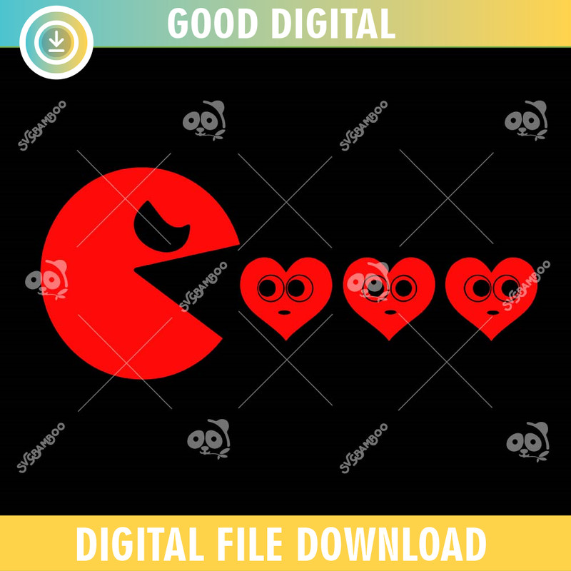 Valentine's Day Hearts Eating SVG PNG.jpg