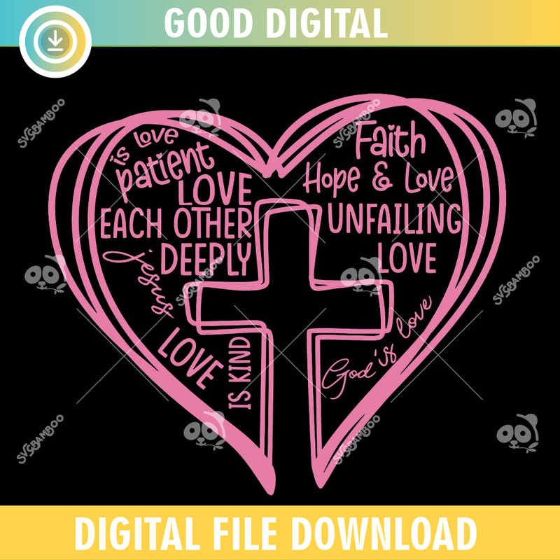Valentines Day Pink Heart SVG PNG.jpg