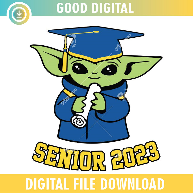 Baby Yoda Graduation 2023 SVG PNG.jpg
