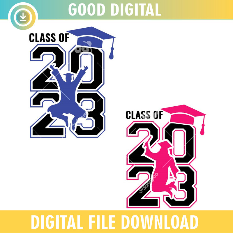 Boy Girl Class Of 2023 SVG PNG.jpg