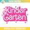 Girl Barbie Kinder Garten SVG PNG.jpg