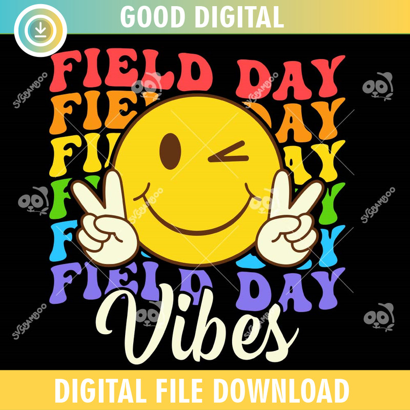 Retro Hippie Field Day Vibes SVG PNG.jpg