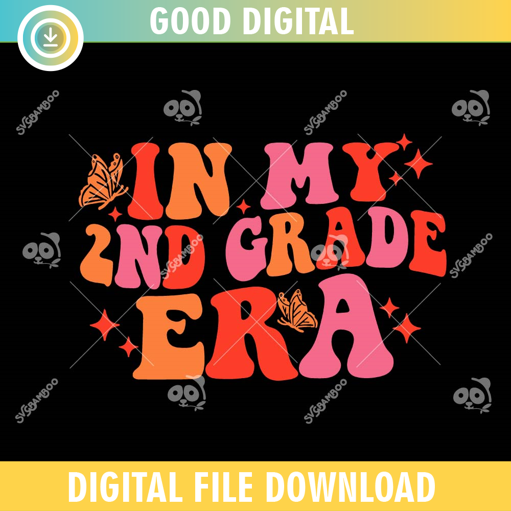 Retro In My 2nd Grade Era SVG PNG.jpg