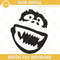 Abominable Snowman Face Embroidery Design, Yeti Embroidery File.jpg