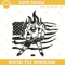 American Flag Hockey Player Embroidery Design, Sports Embroidery File.jpg