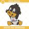 Baby Daffy Space Jam Embroidery Designs, Baby Looney Tunes Embroidery Design File.jpg