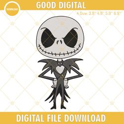 baby jack skellington embroidery designs, jack skellington embroidery design file, embroidery design,embroidery design s