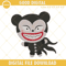 Baby Vampire Teddy Embroidery Designs, Nightmare Before Christmas Vampire Embroidery Files.jpg