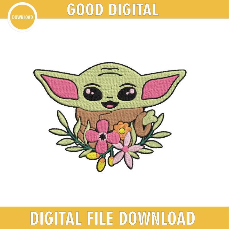 Baby Yoda Embroidery Designs, Baby Yoda Embroidery, The Mandalorian.jpg
