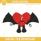 Bad Bunny Heart Vampire Embroidery Designs, Un Halloween Sin Ti Embroidery Files.jpg
