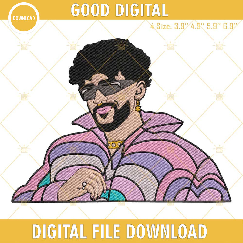 Bad Bunny Machine Embroidery Designs Files.jpg