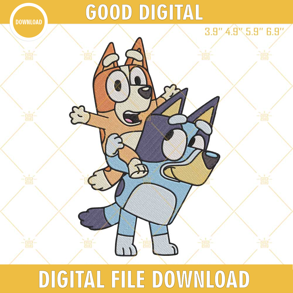 Bandit Heeler Piggyback Bluey Embroidery Design Files.jpg
