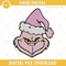 Barbie Pink Grinch Christmas Embroidery Design Files.jpg